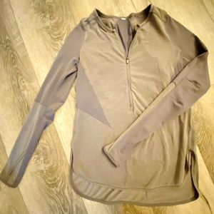 LULULEMON | PULLOVER | GREY | HALF - ZIP | SIZE 6 | NO TAG
